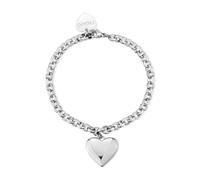 Regalo per Mamma Bracciale Cuore Acciaio Sagapo SSE19