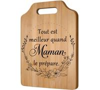Regalo per mamma e tagliere in bambù, regalo per la mamma, regalo di compleanno mamma, regalo per mamma originale, idea regalo per la festa della mamma, regalo per la mamma, regalo per la mamma