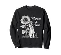 Regalo per mamma, mamma ti amo Felpa