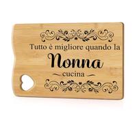 Regalo Per Nonna Regalo Festa Della Mamma Regalo Nonna Compleanno Regalo Nonni Tagliere In Bambù Inciso Festa Dei Nonni Idee Regalo Nonni Idee Regalo Per Nonna Regalo Donna Regalo Nonna Natale