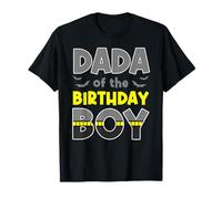 Regalo per ragazzi a tema Dada Of The Birthday Boy Bat Maglietta