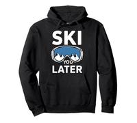 Regalo per sciatori, snowboarder e appassionati di sport invernali Felpa con Cappuccio