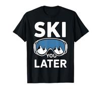 Regalo per sciatori, snowboarder e appassionati di sport invernali Maglietta