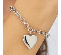 Regalo per Sorella Bracciale Cuore Acciaio Sagapo SSE19 S'agapo