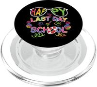 Regalo per studenti di fine anno con scritta "Happy Last Day Of School" (lingua italiana non garantita) PopSockets PopGrip per MagSafe