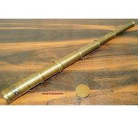 Regalo per telescopio antico marino in ottone vintage nautico da 18 pollici