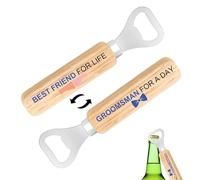 Regalo per testimoni dello sposo, apribottiglie, regalo per il testimone del matrimonio, regalo per un giorno per testimoni dello sposo il giorno del matrimonio, migliore amico per la vita, regalo di