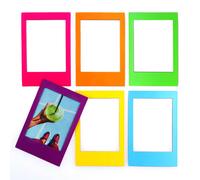 Regalo perfetto senape Cornici per frigorifero magnetiche Polaroid arcobaleno