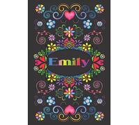 REGALO PERSONALIZADO PARA EMILY: Hermoso Diario Forrado Con El Nombre De Emily