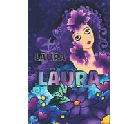 REGALO PERSONALIZADO PARA LAURA: Hermoso Diario Forrado Con El Nombre De Laura