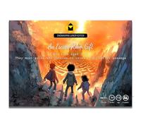 Regalo personalizzato Escape Room per bambini dai 7 ai 12 anni | Risolvi i puzzle per rivelare il messaggio segreto | Enigmagram Junior Edition