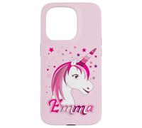 Regalo personalizzato nome Emma Custodia per iPhone 15 Pro
