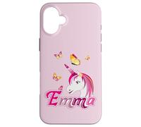 Regalo personalizzato nome Emma Custodia per iPhone 16 Plus