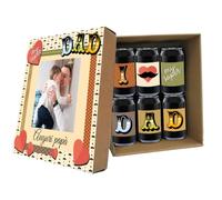 Regalo Personalizzato per la festa del papà. 6 lattine 0.33L Birra Artigianale con confezione personalizzata | Idea regalo originale per la festa del papà per il 19 marzo (Pilsner, I Love You)