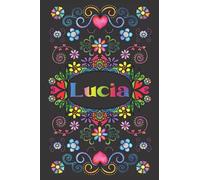 REGALO PERSONALIZZATO PER LUCIA: Bellissimo Diario Foderato Per Nome Di Lucia