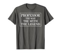 Regalo Professor Maglietta, Uomo, Asfalto, 6XL