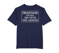 Regalo Professor Maglietta, Uomo Taglie Grandi, Navy, 2X Tall