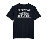 Regalo Professor Maglietta, Uomo Taglie Grandi, Nero, 2X Tall