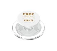 Regalo professore prof professoressa fine anno divertente PopSockets PopGrip per MagSafe