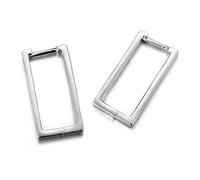 ✦ Regalo San Valentino Per Lei ✦Springlight Orecchini Donna Argento 925 quadrati geometrici semplici Gioielli fatti a mano regalo festa della regalo donna compleanno, regali per lei.