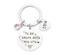 Regalo San Valentino,Regalo Uomo San Valentino,Portachiavi Coppia,Regalo Anniversario Matrimonio,Regalo per Coppia,Regalo Fidanzata,Idee Regalo Romantiche per Lui,Regalo per Stupire Il Marito