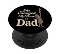 Regalo sentimentale per padre e figlia, morbido, per lui PopSockets PopGrip Adesivo