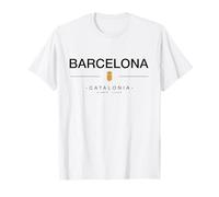 Regalo Souvenir Barcellona Catalogna Spagna Barcellona Maglietta