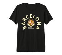 Regalo Souvenir Barcellona Catalogna Spagna Barcellona Maglietta Premium