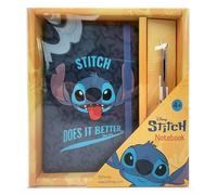 Regalo Stitch per Bambini - Diario Segreto con Penna - Quaderno per Scuola e Divertimento