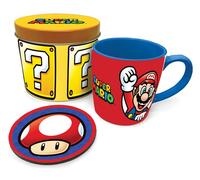 Regalo Tazza Tin Set Super Mario Let's Go - Gadget