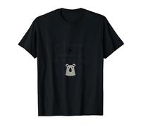 Regalo umoristico con personalità a malapena tollerabile Maglietta, Uomo, Nero, 4XL