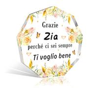 Regalo Zia,Regalo Zia Compleanno,Idea Regalo Zia,Regalo per Papa Zia,Regali Originali per Zia,Festa Della Mamma Idee Regalo per Zia,Regali Sotto I 10 Euro,Regali Zia Natale，Idea Regalo Natale Zia