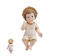REGALOS LLUNA Figura Nino Jesus Abito Corona (25 cm)