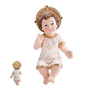 REGALOS LLUNA Figura Nino Jesus Abito Corona (36 cm)