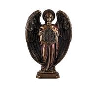 REGALOS LLUNA Metatrone Arcangelo Figura 60 cm. Angelo Mattatron Metator Colore Bronzo Immagine Resina Base