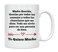 Regalos Para Mama. Tazas Para Cafe De Dia De Madres. Querida Madre Tazze Da Caffè Classica Tazze In Porcellana Tazzine Per Tè Uomo Uso Domestico 330Ml