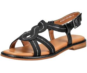 regarde le ciel ELMA-08 - Sandali da donna, Nero , 39 EU