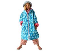 Cappotto antipioggia Regatta Junior Waterproof Changing Robe SBluFlPiLem Dimensione per bambini: 135-158 / Colore: azzurro