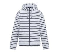Regatta Bayletta Felpa con Cappuccio e Zip Intera A Strisce Donna (RG12500)