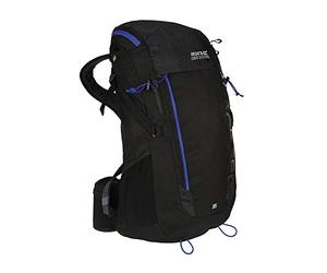 Regatta Blackfell III - Zaino da 35 l, Nero/Surf Spray, 35 Litre