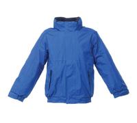 Regatta Bomber Impermeabile Bimbo con Interno in Pile E Dettagli Riflettenti Jackets Waterproof Insulated, Unisex Bambini, Royal Blue/Navy, 34"