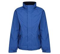 Regatta Bomber Impermeabile Dover Donna Con Cappuccio A Scomparsa Ed Interno In Pile Jackets Waterproof Insulated, Uomo, Royal Blue/Navy, M