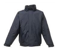 Regatta Bomber Impermeabile Dover Donna Con Cappuccio A Scomparsa Ed Interno In Pile Jackets Waterproof Insulated, Uomo, Navy/Navy, XL