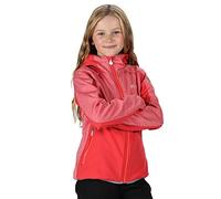 Regatta Bracknell II - Giacca con Cappuccio Elasticizzata, Unisex, Unisex - Bambini, Guscio Morbido., RKL095 5WCC20, Fard Corallo., 5XL