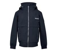 Regatta Bryn' Giacca Impermeabile Completamente Foderata E Rivestimento Riflettente Jackets Waterproof Shell, Unisex bambini, Navy, 11-12
