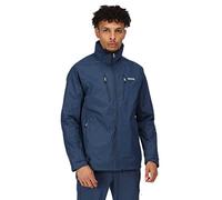 Regatta Calderdale IV Giacca shell impermeabile foderata in mesh con cappuccio nascosto e tasche a cerniera