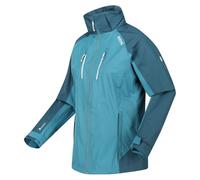 Regatta Calderdale Iv Giacca Shell Impermeabile Foderata in Taffetà con Cappuccio Nascosto e Tasche a Cerniera Donna