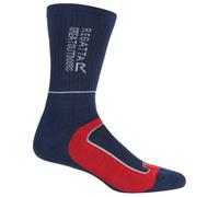 Regatta Samaris 2 Season, calze uomo Uomo, Navy/DarkRed, 9-12