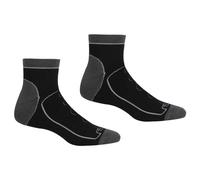 Regatta Samaris Sock, calze uomo Uomo, Black/DarkSteel, 6-8