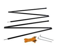 Regatta Canopy Pole - Set di picchetti per tenda, unisex, da adulto, colore: Nero